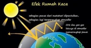 Efek rumah kaca membuat bumi semakin panas