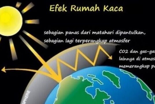 Efek rumah kaca membuat bumi semakin panas